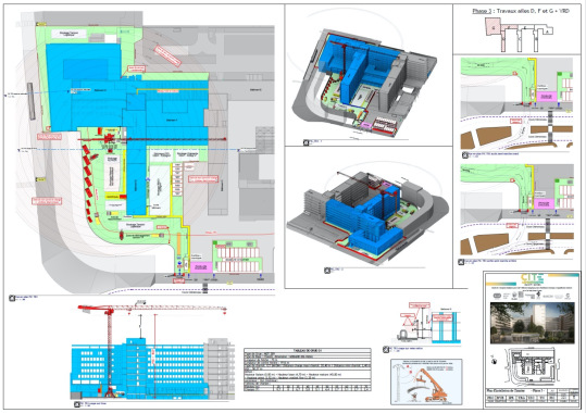 Plan du chantier CNAV OPERA